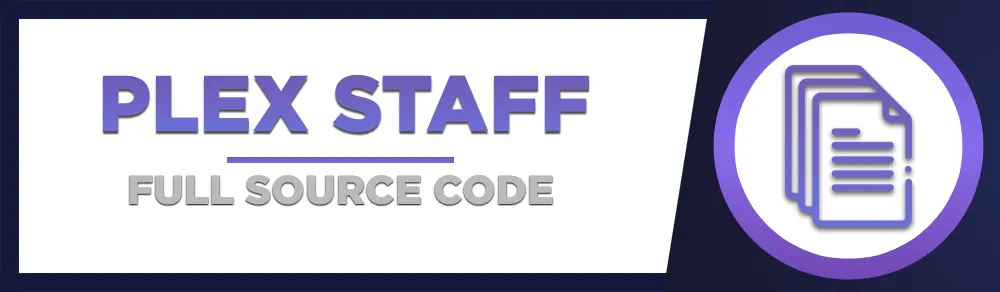 Plex Staff - Full Source Code