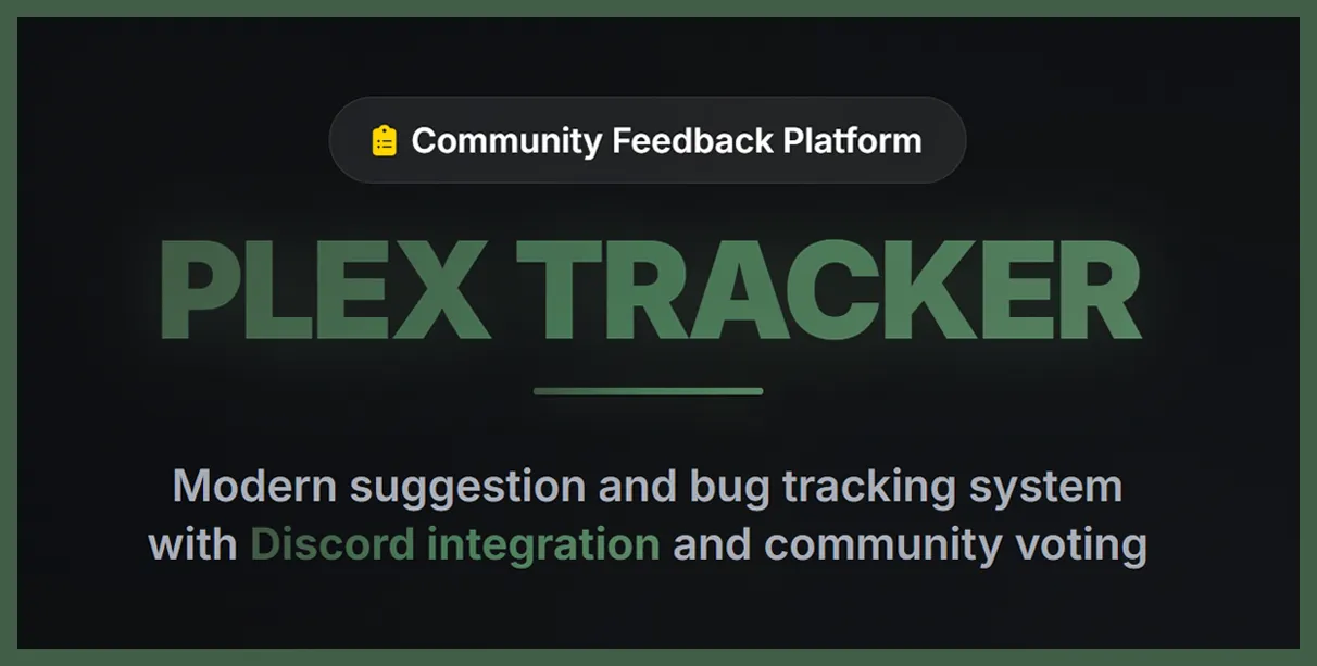 Plex Tracker